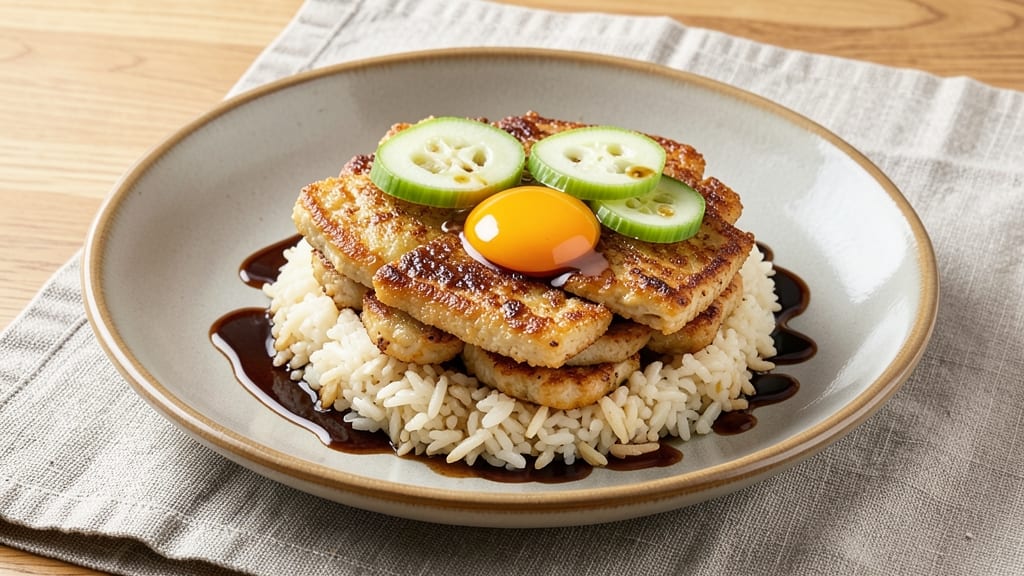 Challow Rice Recipe: Crispy Celery Crowns With Golden Egg Ribbons