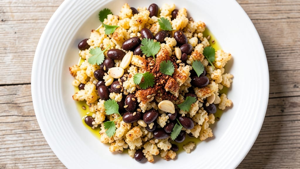 Cauliflower Rice and Beans Recipe: Crisp-Tender Bites with Zero Mush