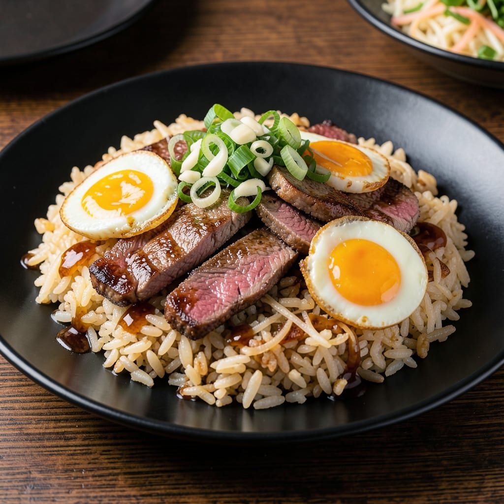A1 Japanese Steakhouse Fried Rice Recipe: Wagyu-Inspired Umami Crunch in One Pan