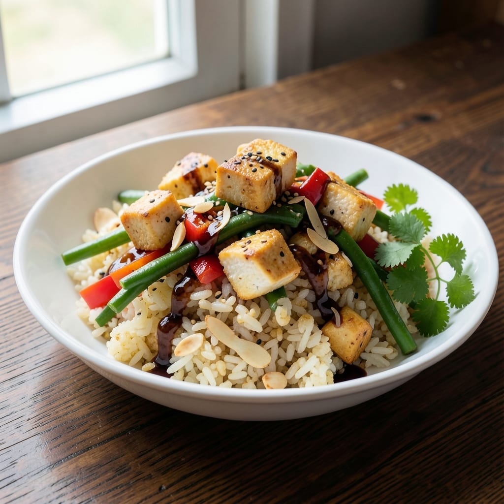 Asian Cauliflower Fried Rice Recipe: Crispy Rice and Silky Cauliflower Bites