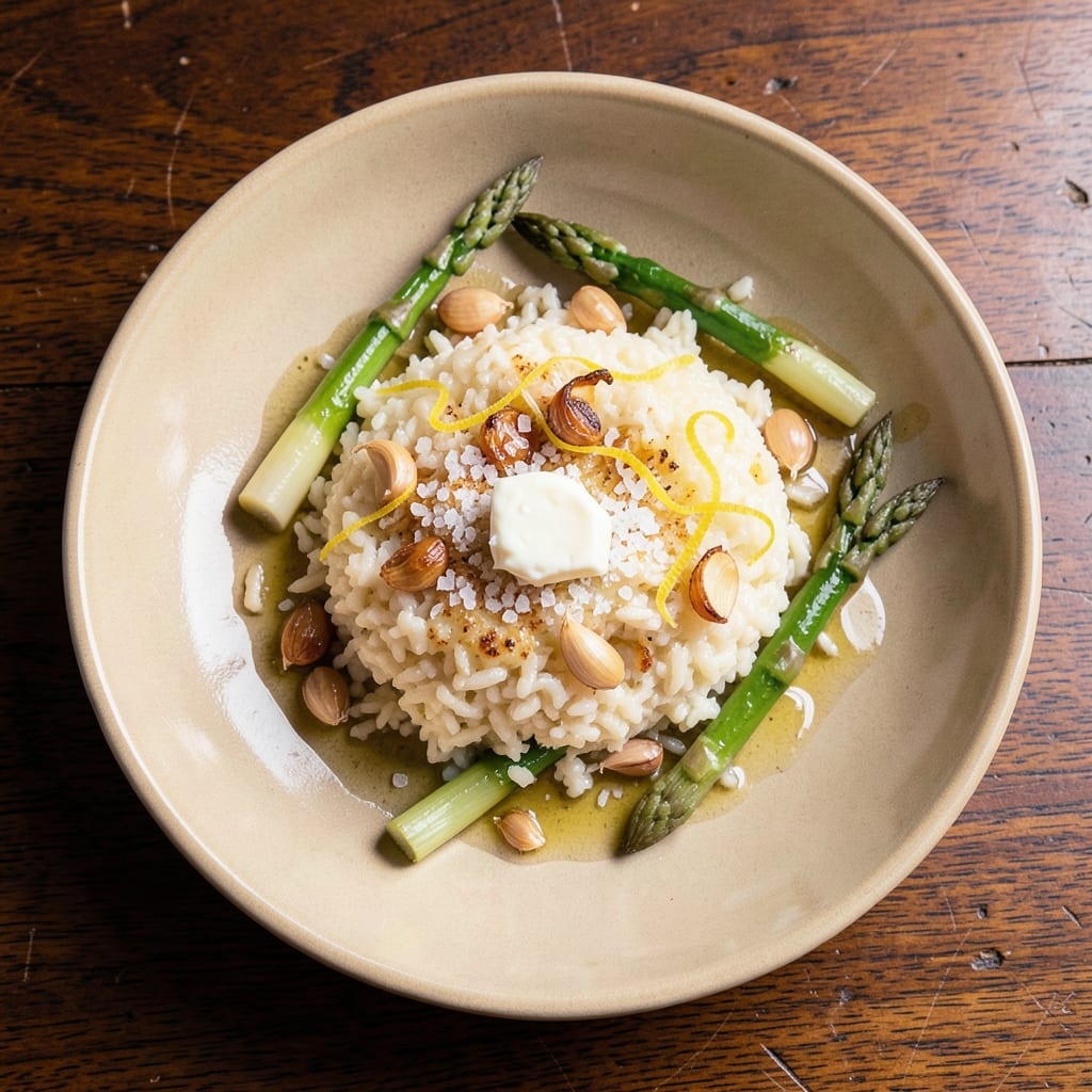 Arborio Rice and Asparagus Recipe: Buttery Risotto Texture Without the Stir