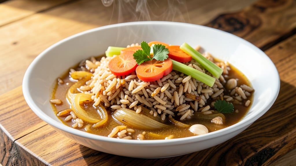 Brown Rice and Chicken Broth Recipe: Savory Simmered One-Pot Comfort