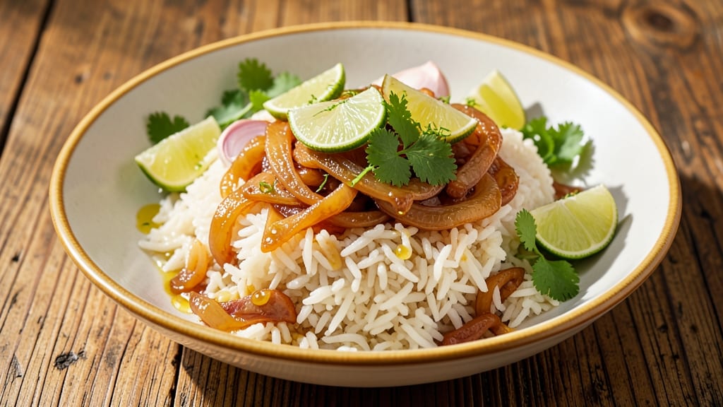 Caribbean Style Rice Recipe: Bold Coconut-Lime Flavor in One Pot