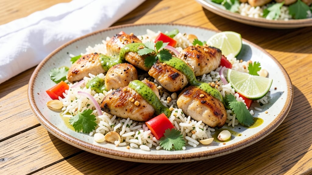 Chicken Cilantro Rice Recipe: Zesty One-Pan Lunch in 25 Minutes