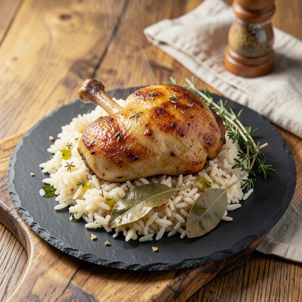 5 Star Chicken And Rice Recipe: One-Pan Golden Crust Magic