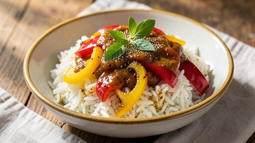 Capsicum Rice Recipe Vahrehvah: Smoky Cumin and Lime Zest One-Pan Magic