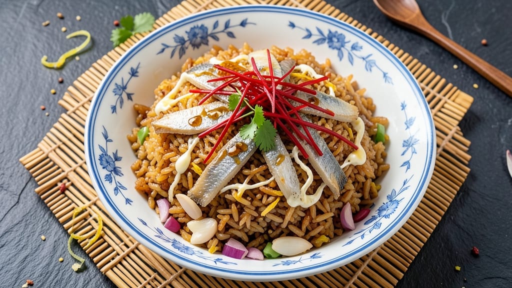 Chinese Salted Fish Fried Rice Recipe: Savory Umami Crunch With Eggy Protein Magic