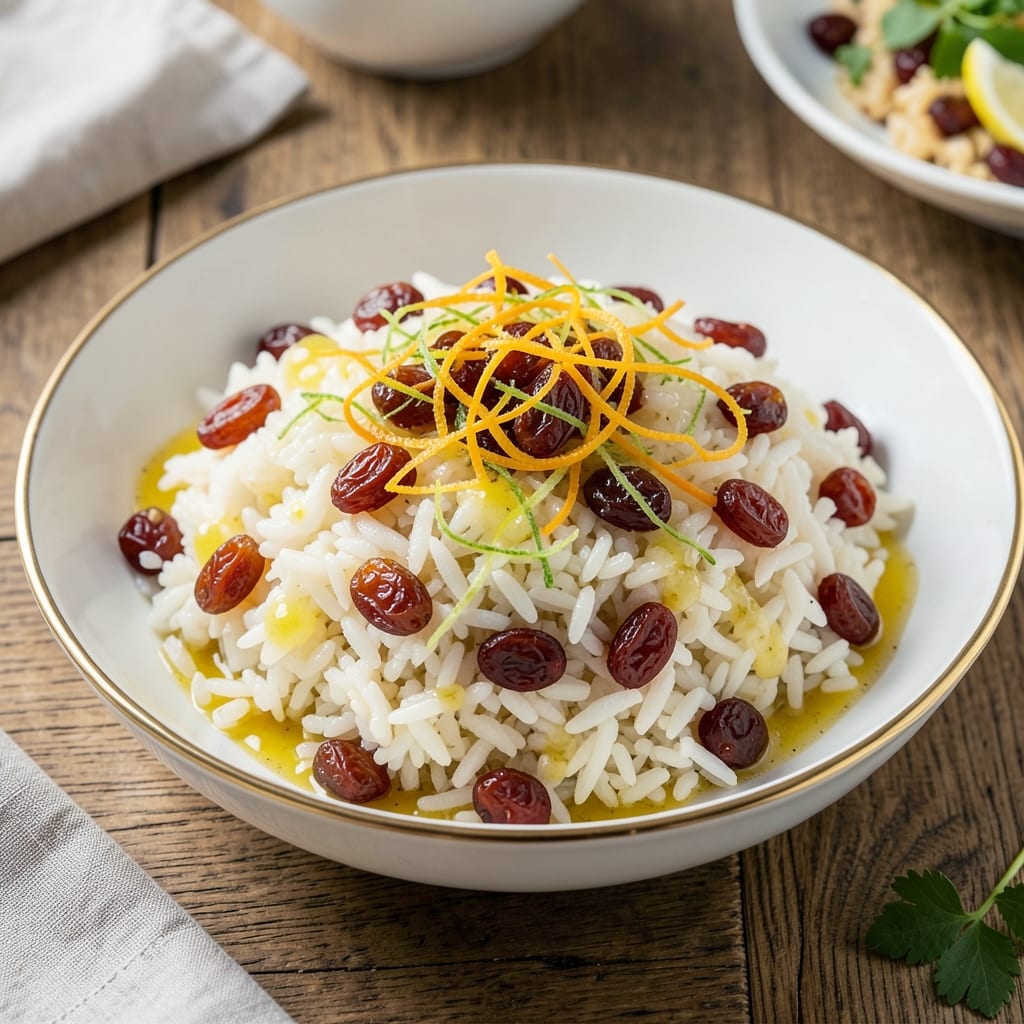 Ambrosia Rice Recipe: Southern-Style Citrus and Raisin Delight