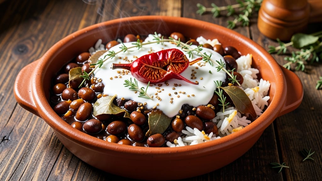Caribbean Black Beans and Rice Recipe: Spiced One-Pot Flavor Fusion