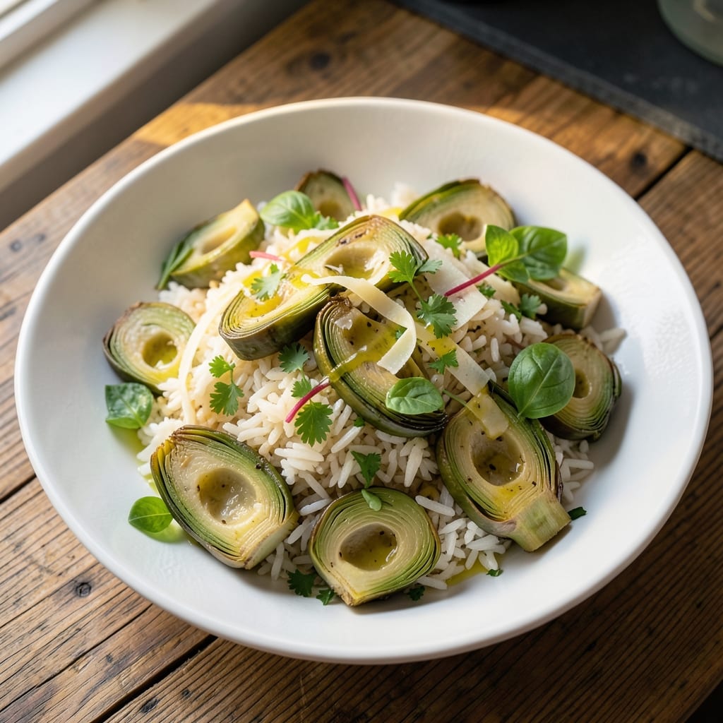 Artichoke and Rice Salad Recipe: Bright Herb-Packed Crunch in 25 Minutes