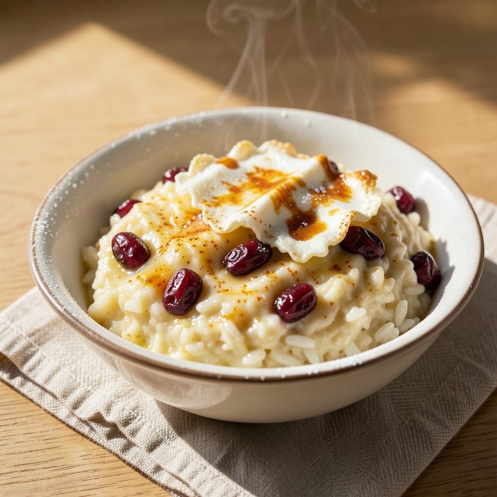 Armenian Rice Pudding Recipe: Saffron-Infused Silk with Toasted Barberry Crunch