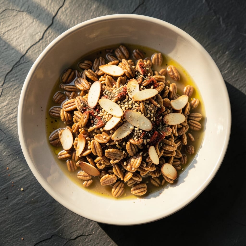 Aroma Rice Cooker Steel Cut Oats Recipe: Savory Porridge With Toasted Spice Crunch