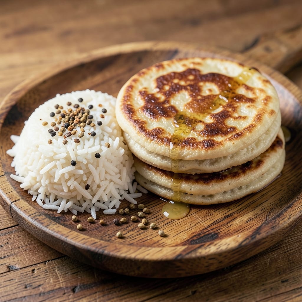 Akki Roti Recipe With Cooked Rice: Flaky Layers and Fragrant Rice Fusion
