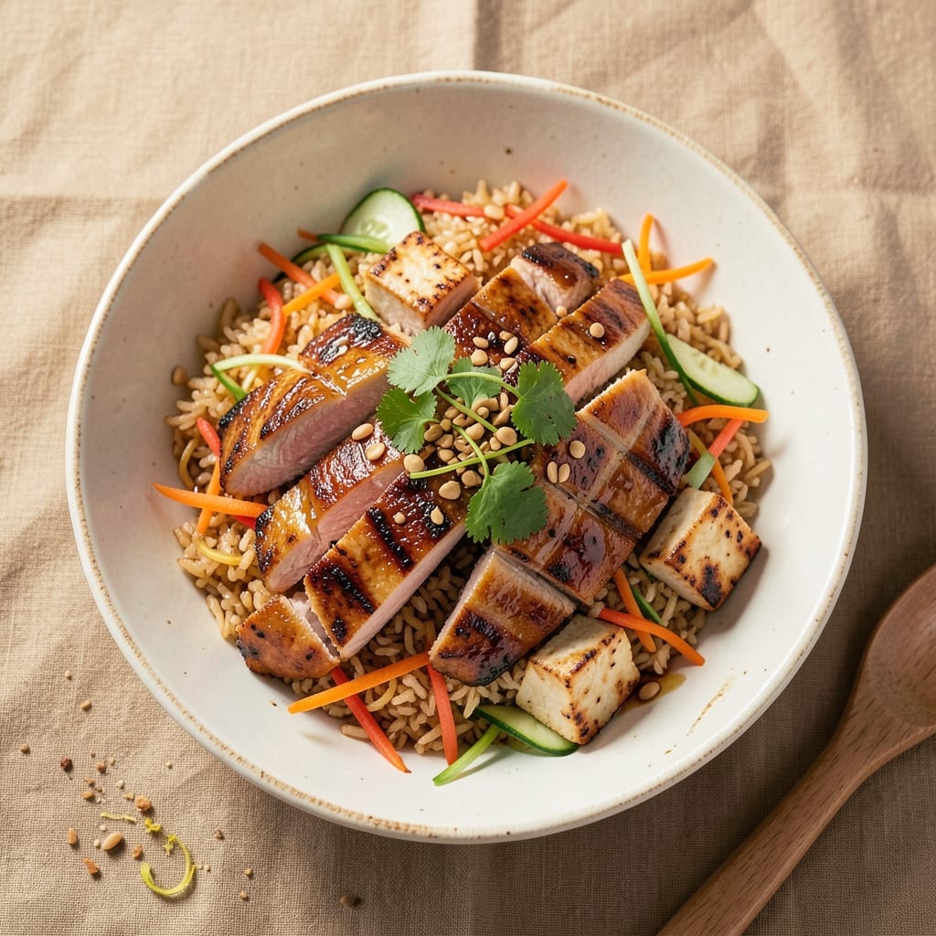 Asian Crispy Rice Salad Recipe: Wok-Tossed Crunch With Sweet Chili Glaze