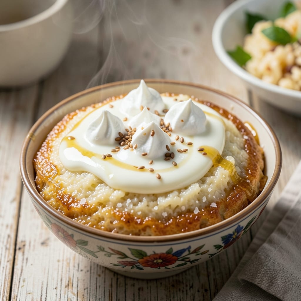 Asian Rice Pudding Recipe: Fragrant Coconut-Lime Creaminess With Toasted Sesame Crunch