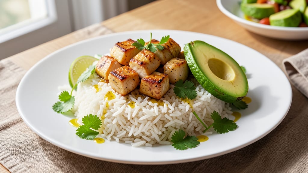 Chicken Avocado Rice Recipe: Bright, Zesty One-Pan Lunch in 25 Minutes