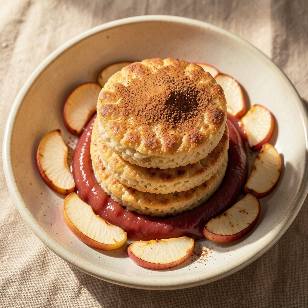Apple Cinnamon Rice Cakes Recipe: Spiced Apple Crunch in Every Bite