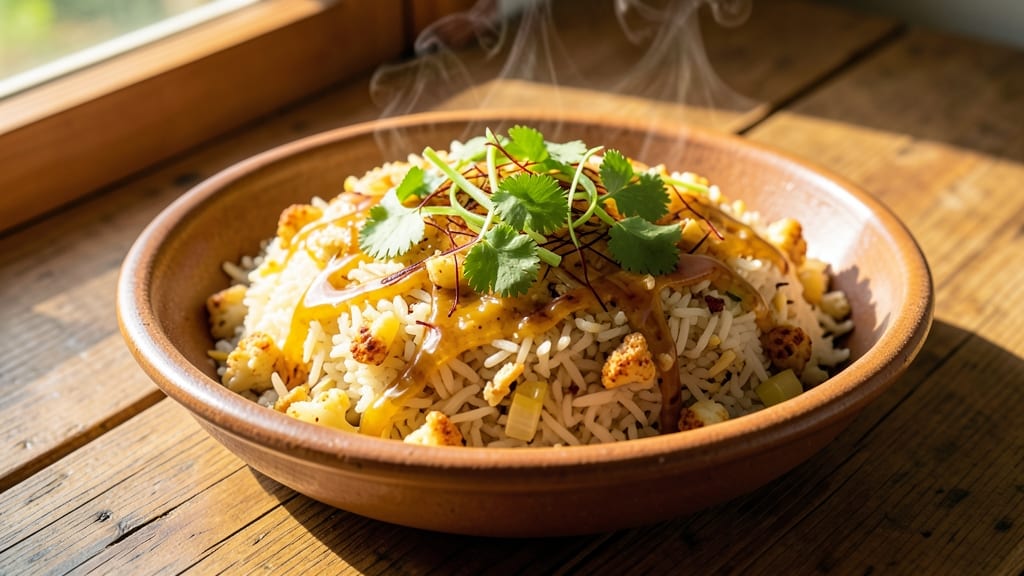 Cauliflower Rice Pulao Recipe: Fragrant Spice-Infused One-Pot Magic
