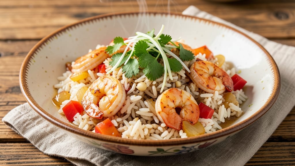 Caribbean Seafood Rice Recipe: Zesty Coconut-Lime Flavor in One Pot