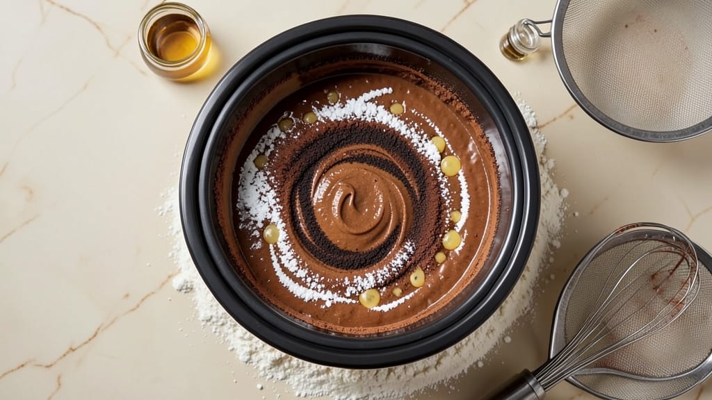 Chocolate Rice Cooker Cake Recipe: Fudgy Layers Without a Single Ounce of Oil