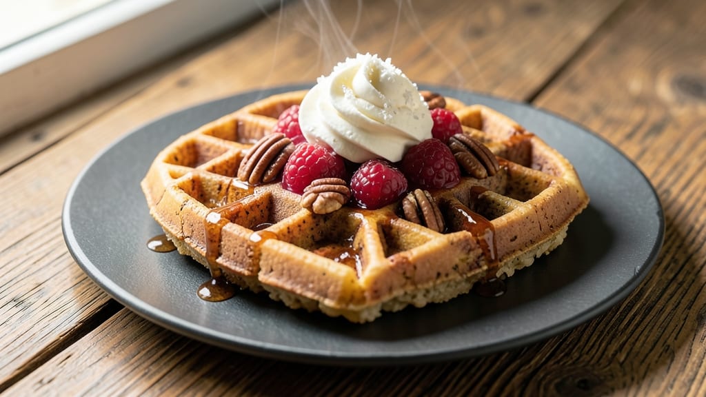 Brown Rice Waffles Recipe: Nutty, Fluffy Breakfast with Crispy Edges